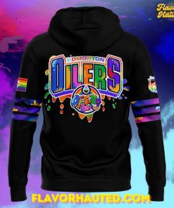 Edmonton Oilers Celebrating Pride Month Night Special Hoodie 3