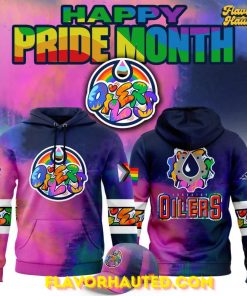 Edmonton Oilers Happy Pride Month 2025 Hoodie