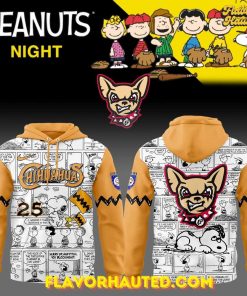 El Paso Chihuahuas 75th Anniversary of Peanuts Limited Edition Hoodie