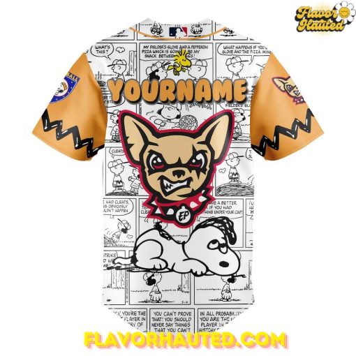 El Paso Chihuahuas 75th Anniversary of Peanuts Limited Edition Jersey