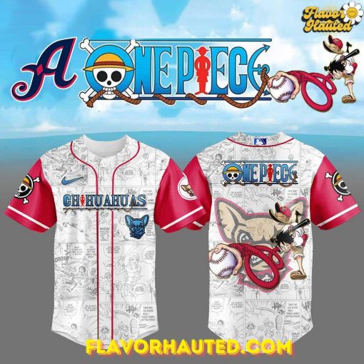 El Paso Chihuahuas One Piece Night Game Special Baseball Jersey