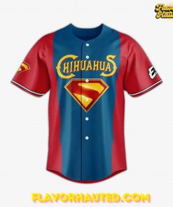 El Paso Chihuahuas Superman 2025 Limited Edition Baseball Jersey
