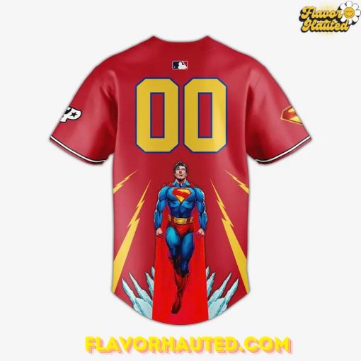 El Paso Chihuahuas Superman 2025 Limited Edition Baseball Jersey