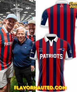 England Patriots NFL 2025 Football x Football Limited Edition Polo Shirt 1