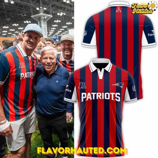New England Patriots NFL 2025 “Football x Football” Limited Edition Polo Shirt