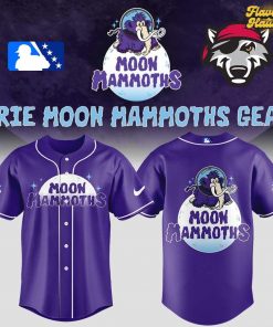 Erie Moon Mammoths Official Limited Edition 2025 Baseball Jersey