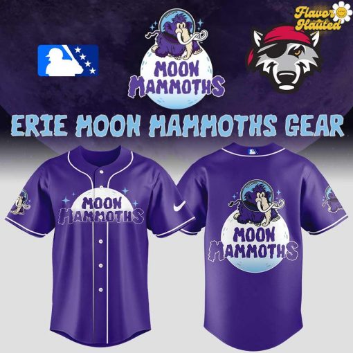 Erie Moon Mammoths Official Limited Edition 2025 Baseball Jersey