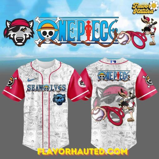 Erie SeaWolves One Piece Night Game Special Baseball Jersey