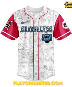 Erie SeaWolves One Piece Night Game Special Baseball Jersey