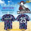 Fayetteville Woodpeckers x 2025 Margaritaville Night Special Baseball Jersey