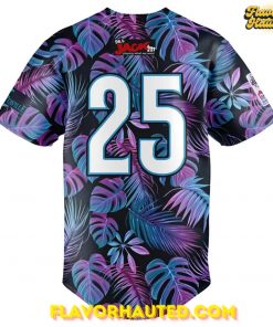Fayetteville Woodpeckers x 2025 Margaritaville Night Special Baseball Jersey 3