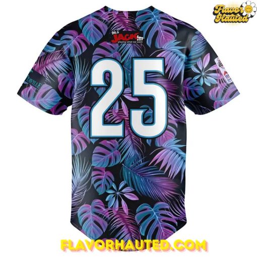Fayetteville Woodpeckers x 2025 Margaritaville Night Special Baseball Jersey