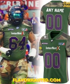 Frankfurt Galaxy Bundeswehr Limited Edition Football Jersey
