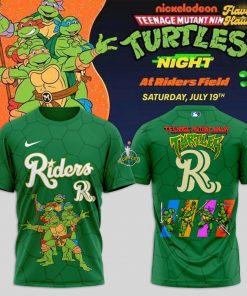 Frisco RoughRiders Teenage Mutant Ninja Turtles Night T-Shirt