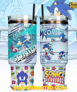 Gotta Go Fast Sonic The Hedgehog Limited Edition Stanley Tumbler 40oz