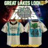 Great Lakes Loons Game Worn Star Wars Special Baseball Jersey