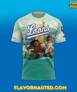 Great Lakes Loons Moana Night Special T-Shirt