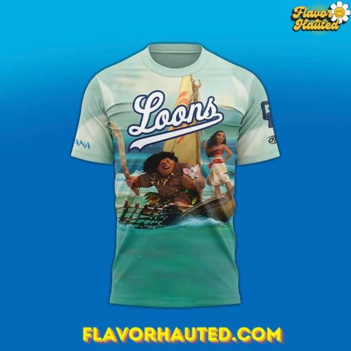 Great Lakes Loons Moana Night Special T-Shirt