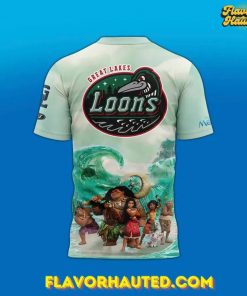 Great Lakes Loons Moana Night Special T Shirt 3