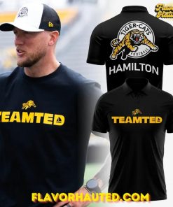 Hamilton Tiger-Cats x Team Ted Special 2025 Polo Shirt