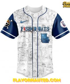 Hampshire Fisher Cats One Piece Night Game Special Baseball Jersey