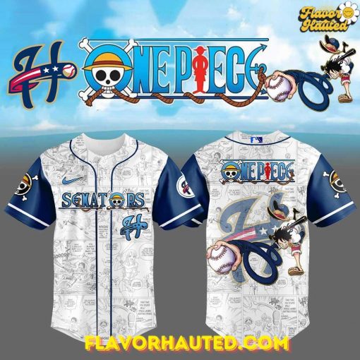 Harrisburg Senators One Piece Night Game Special Baseball Jersey