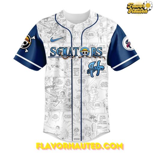 Harrisburg Senators One Piece Night Game Special Baseball Jersey