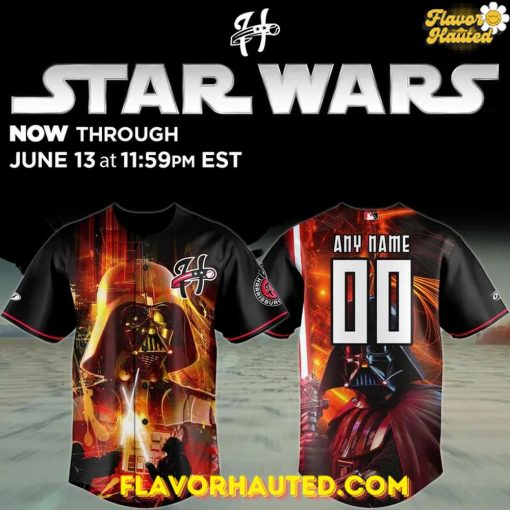 Harrisburg Senators Star Wars Night 2025 Special Baseball Jersey