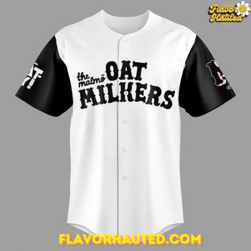 Hartford Yard Goats 2025 Malmö Oat Milkers Limited Edition Baseball Jersey