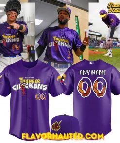 Hartford Yard Goats Thunder Chickens Special Baseball Jersey
