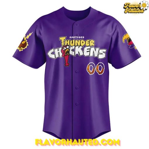 Hartford Yard Goats Thunder Chickens Special Baseball Jersey