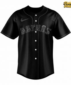 Houston Astros “Back In Black” Special Baseball Jersey