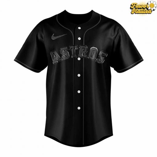 Houston Astros “Back In Black” Special Baseball Jersey