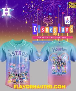 Houston Astros Celebrating Disneyland’s 70th Exclusive Special Jersey