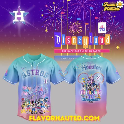 Houston Astros Celebrating Disneyland’s 70th Exclusive Special Jersey
