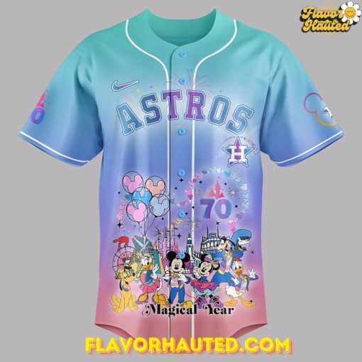 Houston Astros Celebrating Disneyland’s 70th Exclusive Special Jersey