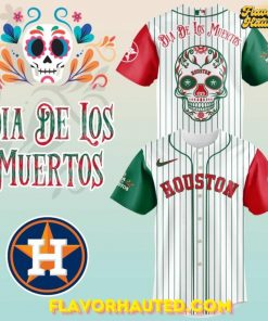 Houston Astros Dia De Los Muertos 2025 Special Baseball Jersey