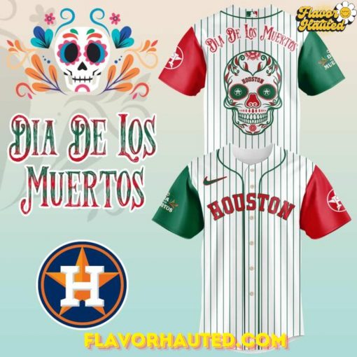 Houston Astros Dia De Los Muertos 2025 Special Baseball Jersey