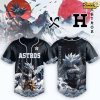 Houston Astros Goku Ultra Instinct Mode Special Baseball Jersey