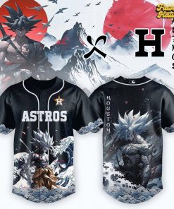 Houston Astros Goku Ultra Instinct Mode Special Baseball Jersey