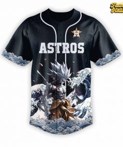 Houston Astros Goku Ultra Instinct Mode Special Baseball Jersey