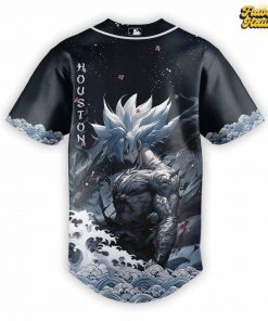 Houston Astros Goku Ultra Instinct Mode Special Baseball Jersey 3