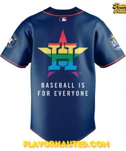 Houston Astros MLB Pride Night 2025 Special Baseball Jersey 3