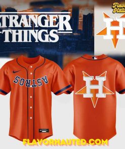 Houston Astros Stranger Things Limited Edition Baseball Jersey