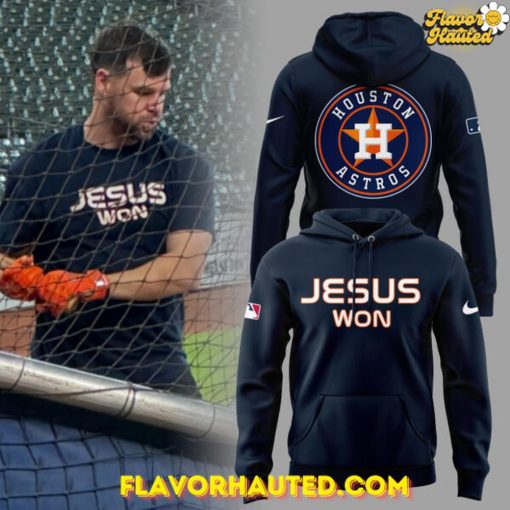 Houston Astros x Jesus Won Special 2025 Hoodie