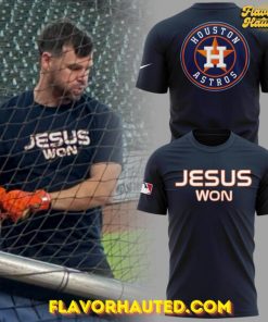 Houston Astros x Jesus Won Special 2025 T-Shirt