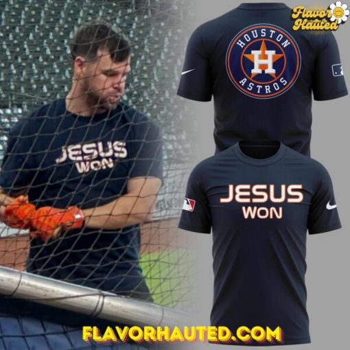 Houston Astros x Jesus Won Special 2025 T-Shirt