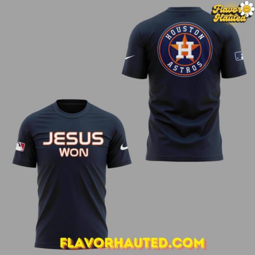 Houston Astros x Jesus Won Special 2025 T-Shirt