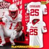 Houston Cougars Uniform Set for 2025 White Football Jersey