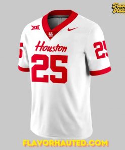 Houston Cougars Uniform Set for 2025 White Football Jersey